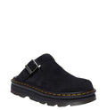Zebzag Mule - Black Suede