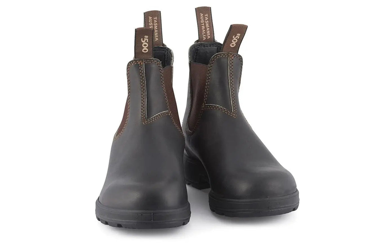 Blundstone 500 Stout Brown Chelsea Boots