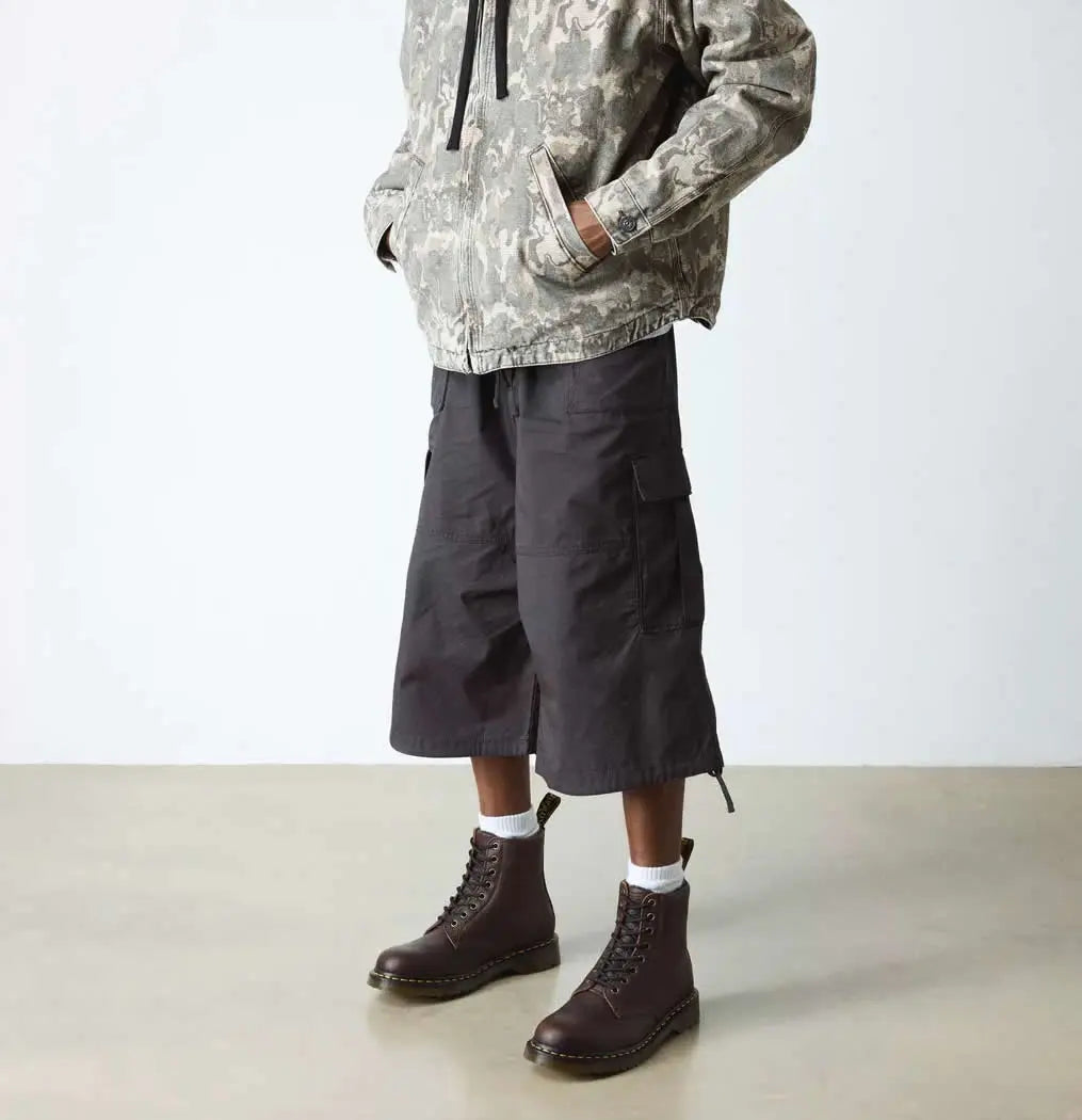 1460 Grizzly - Dark Brown Leather Boots