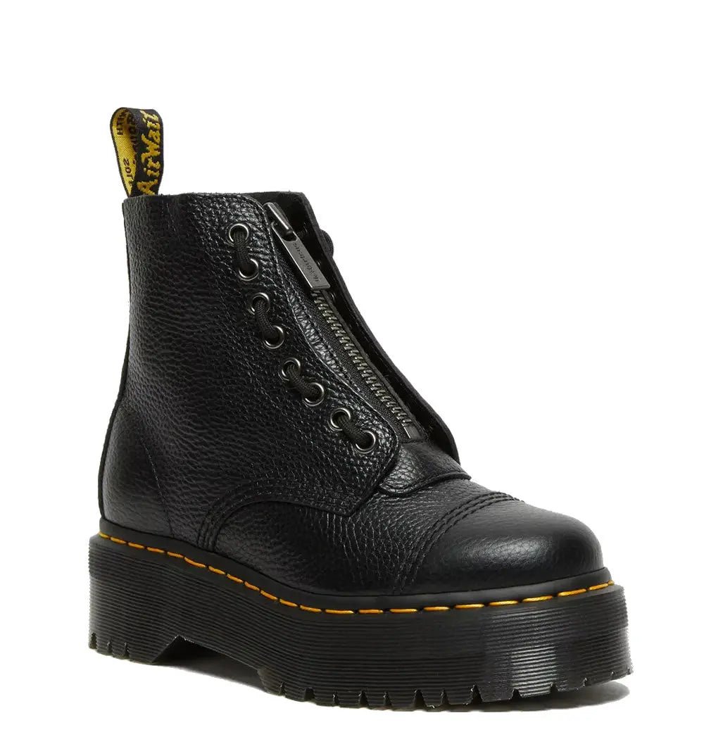 Sinclair - Black Nappa Boots