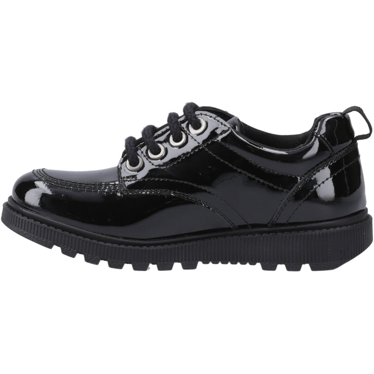 Keeley Lace Up Patent Jnr