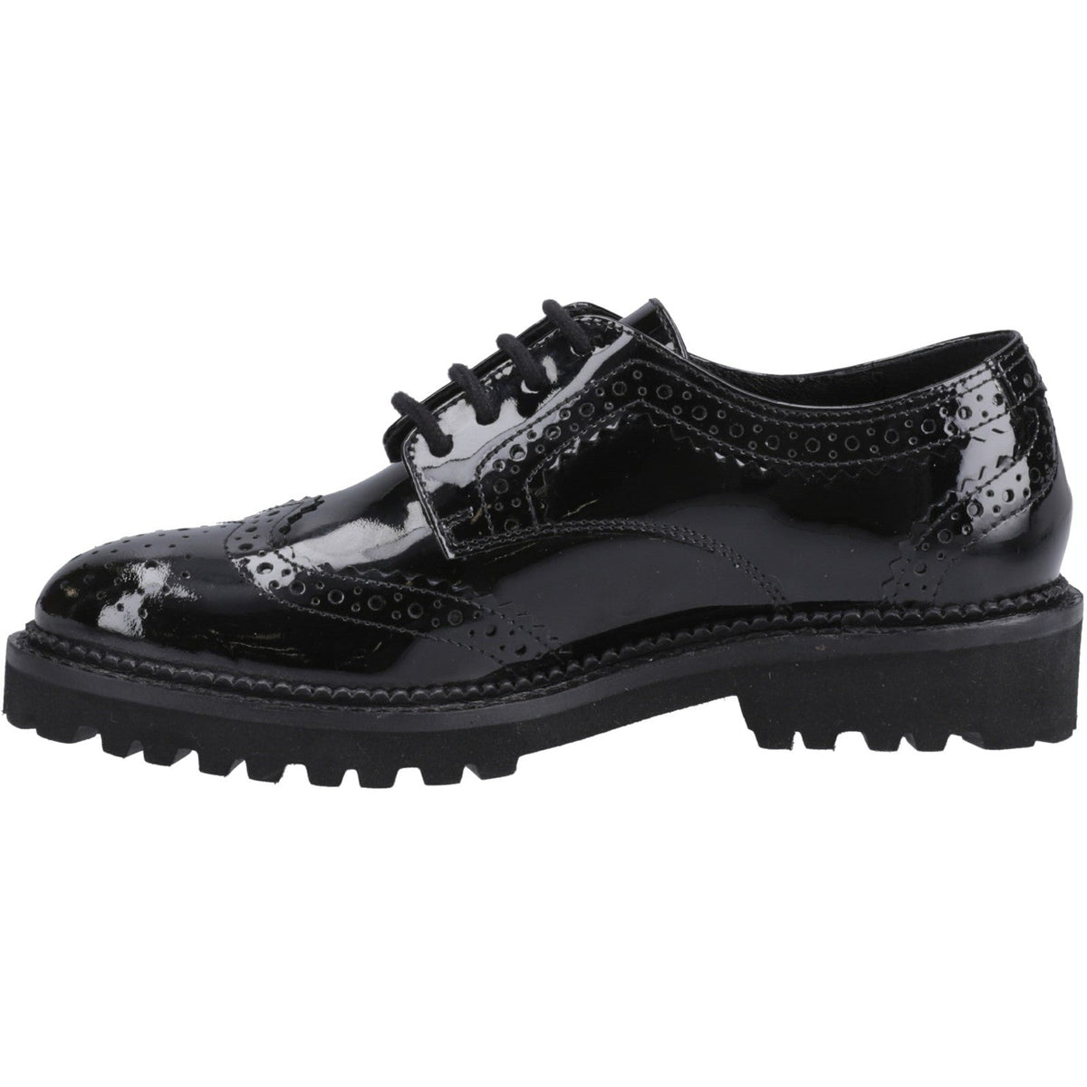 Gabi Lace Up Patent Snr