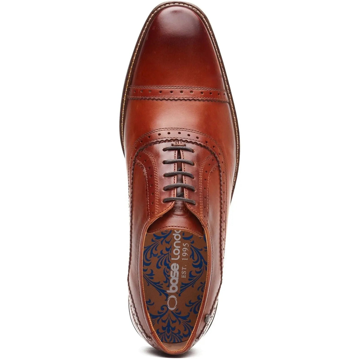 Base London Ascot Toe Cap Oxford Shoe