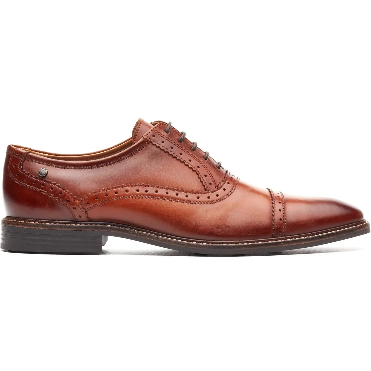 Base London Ascot Toe Cap Oxford Shoe